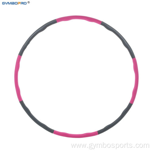 Fitness Splicing 8 Section Detachable Design Hula Ring